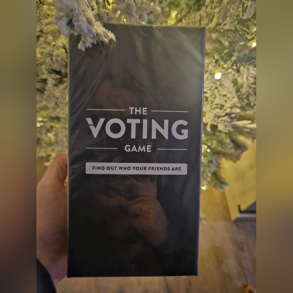 The Voting Game - Black Edition - New W/Original Packaging